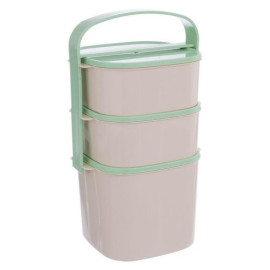 Menażka obiadowa plastikowa 3-poziomowa 2l + 2x1,15 l - 120962 Orion